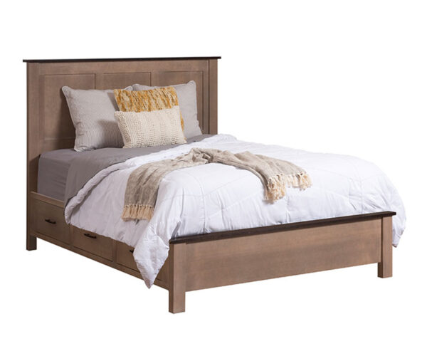 Williamsport Panel Bed With Drawer Units