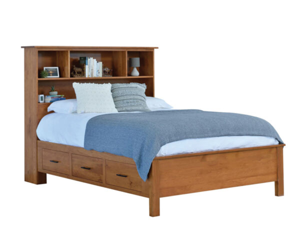 Williamsport Bookcase Bed With Drawers