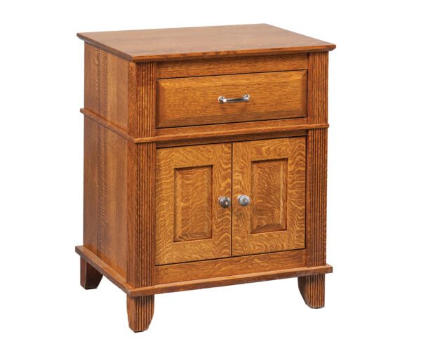 Arlington Nightstand 1 Drawer, 2 Doors