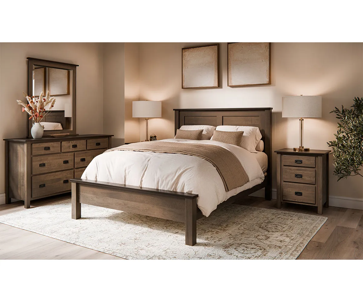 Dutch Country Mission Bed - Image 2
