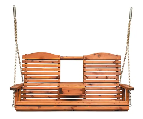 5' Slat Back Fold Down Swing