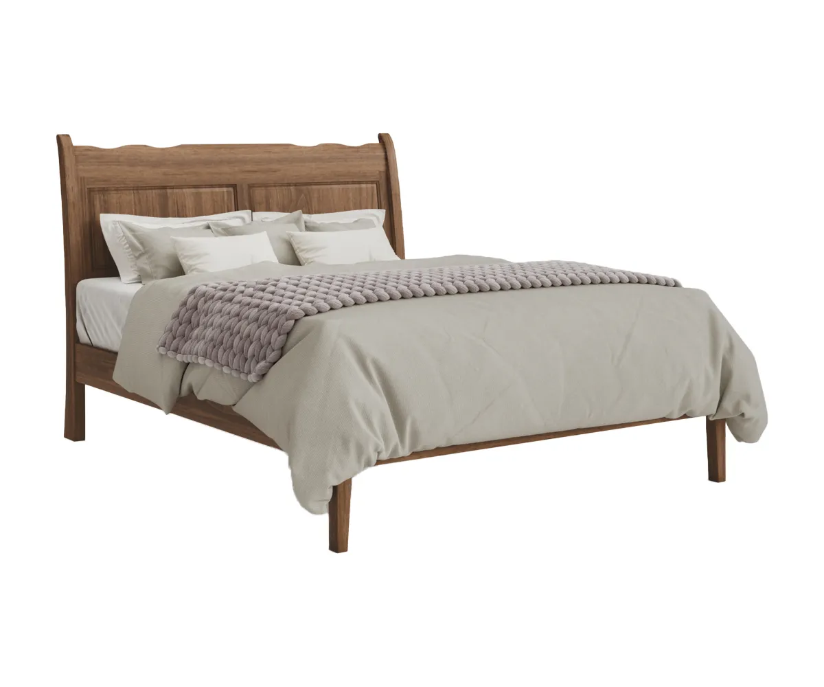 Copper Mill Sleigh Bed