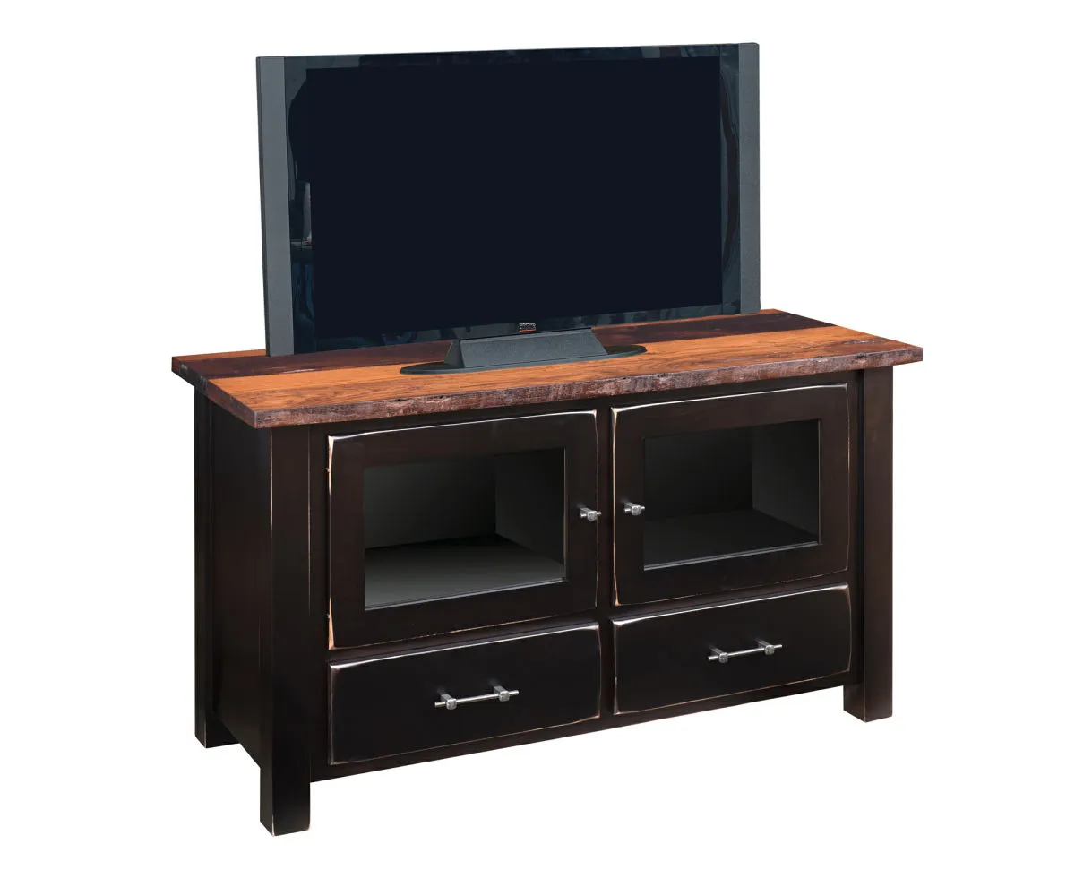Reclaimed Barn Wood TV Stand - 50"W