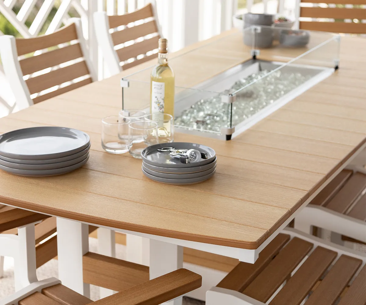 Garden Classic 44" x 96" Fire Table - Image 2