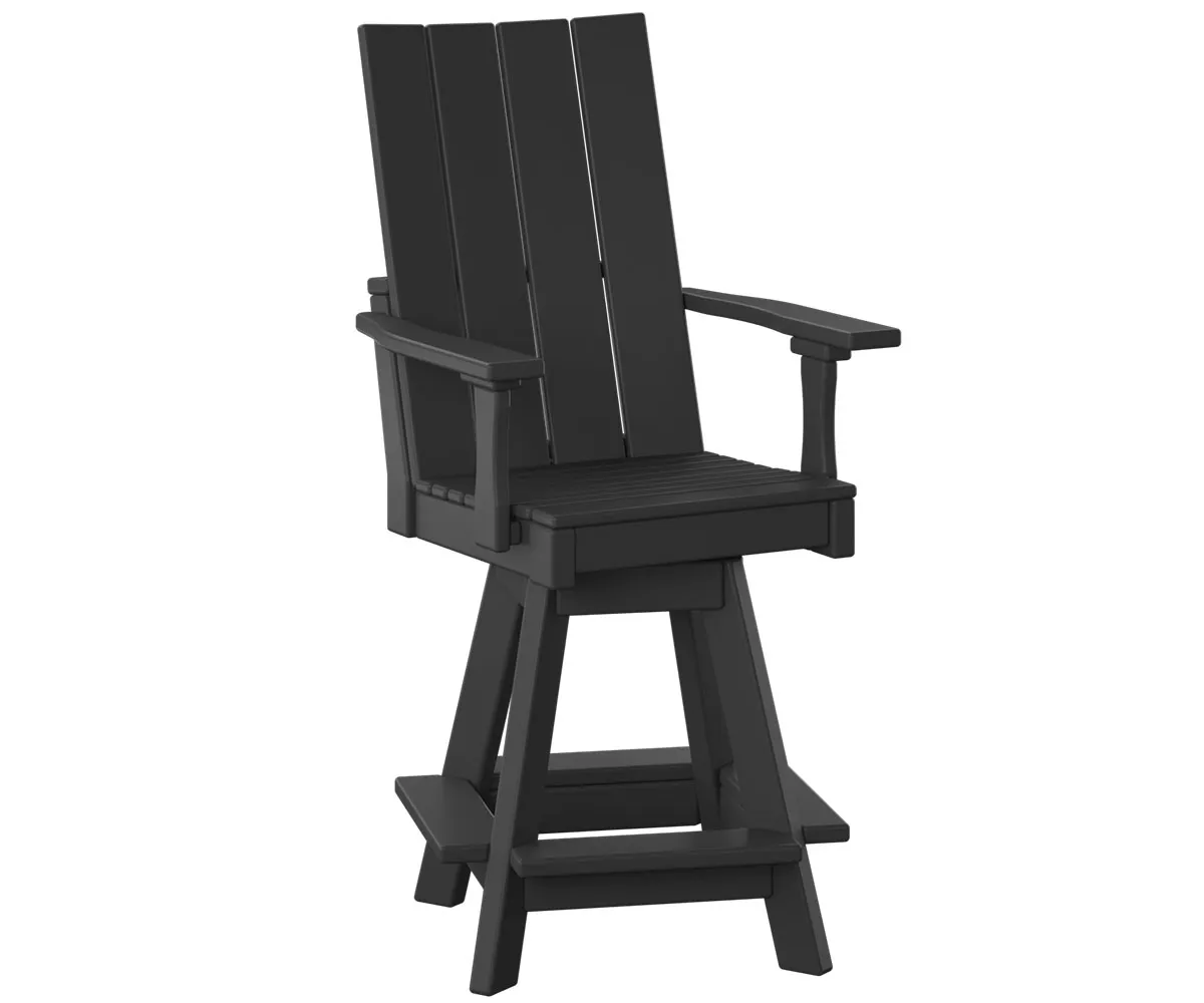 Modern Swivel Dining Chair - Counter