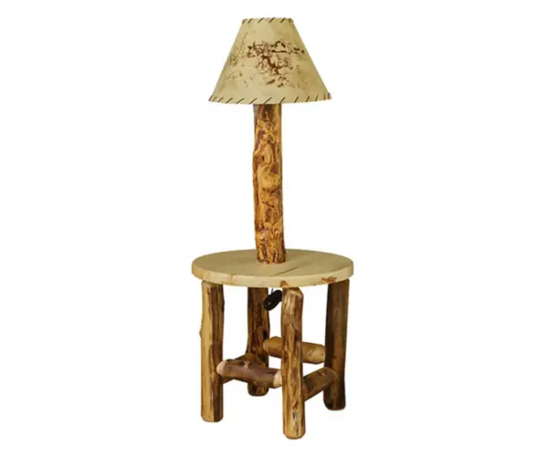End Table With Light