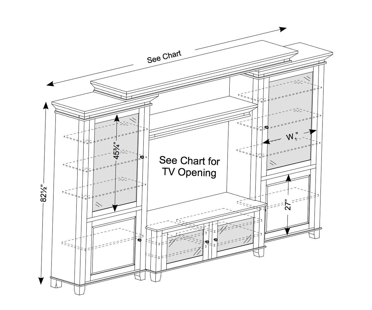 Arlington Modular Entertainment Center - Image 3