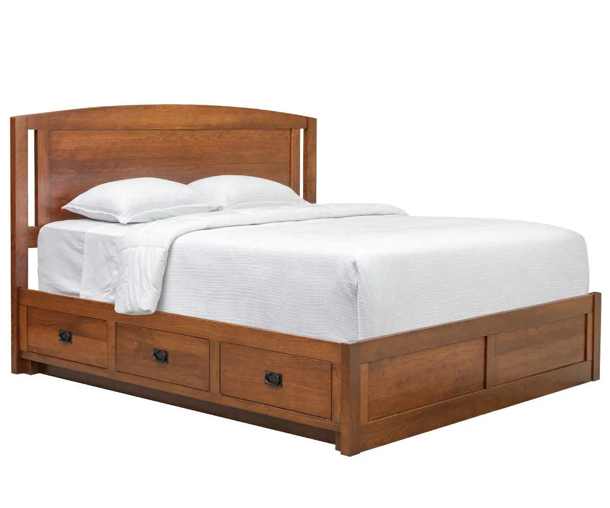 Tradewind Panel Bed With Underbed Storage