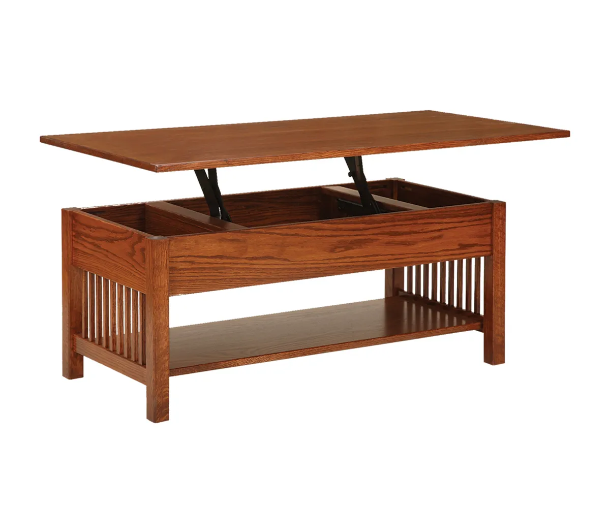 Mission Coffee Table with Lift Top - Image 2