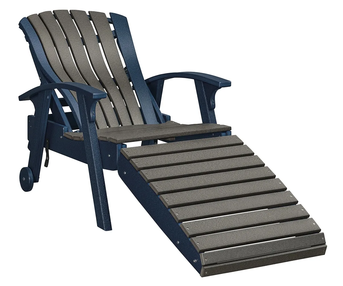 Lounge With Folding Footrest - Image 3
