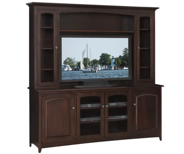 Manchester TV Stand with Hutch