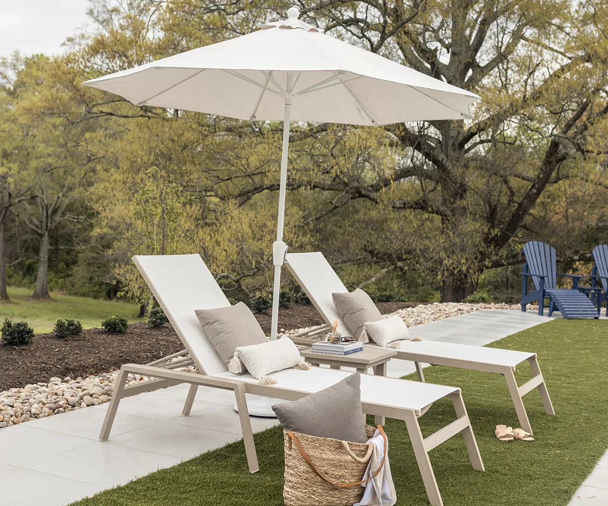 Vida Sling Chaise Lounge - Image 2