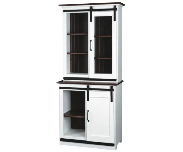 Barn Door Hutch - 32"W