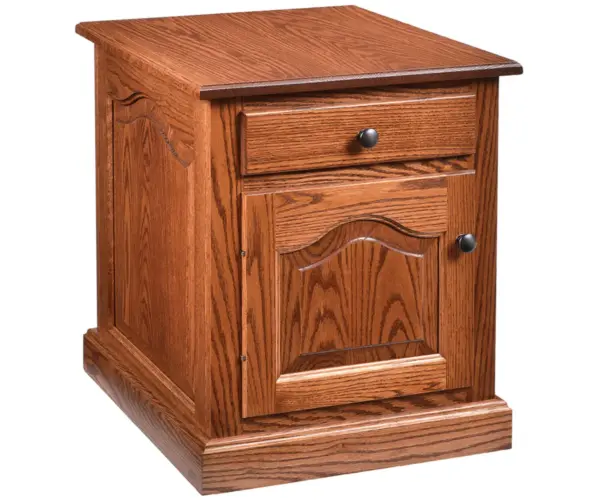 Raised Panel End Table