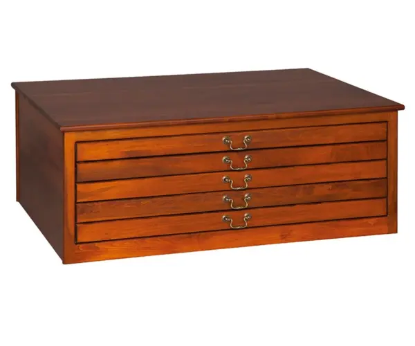 5-Drawer Flat File Cabinet