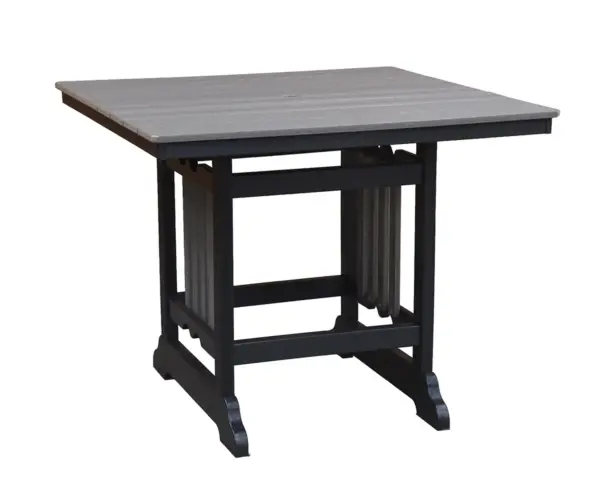 Traditional Square Counter Table
