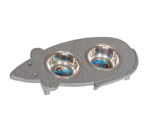 Mouse ½ Pint Poly Cat Feeder