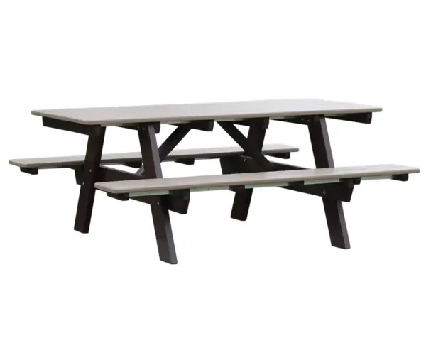 6' Rectangle Attached Bench