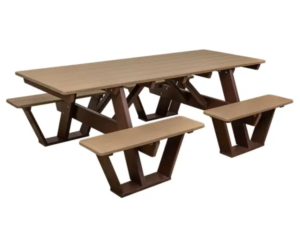 EZ Access 7' Split Bench