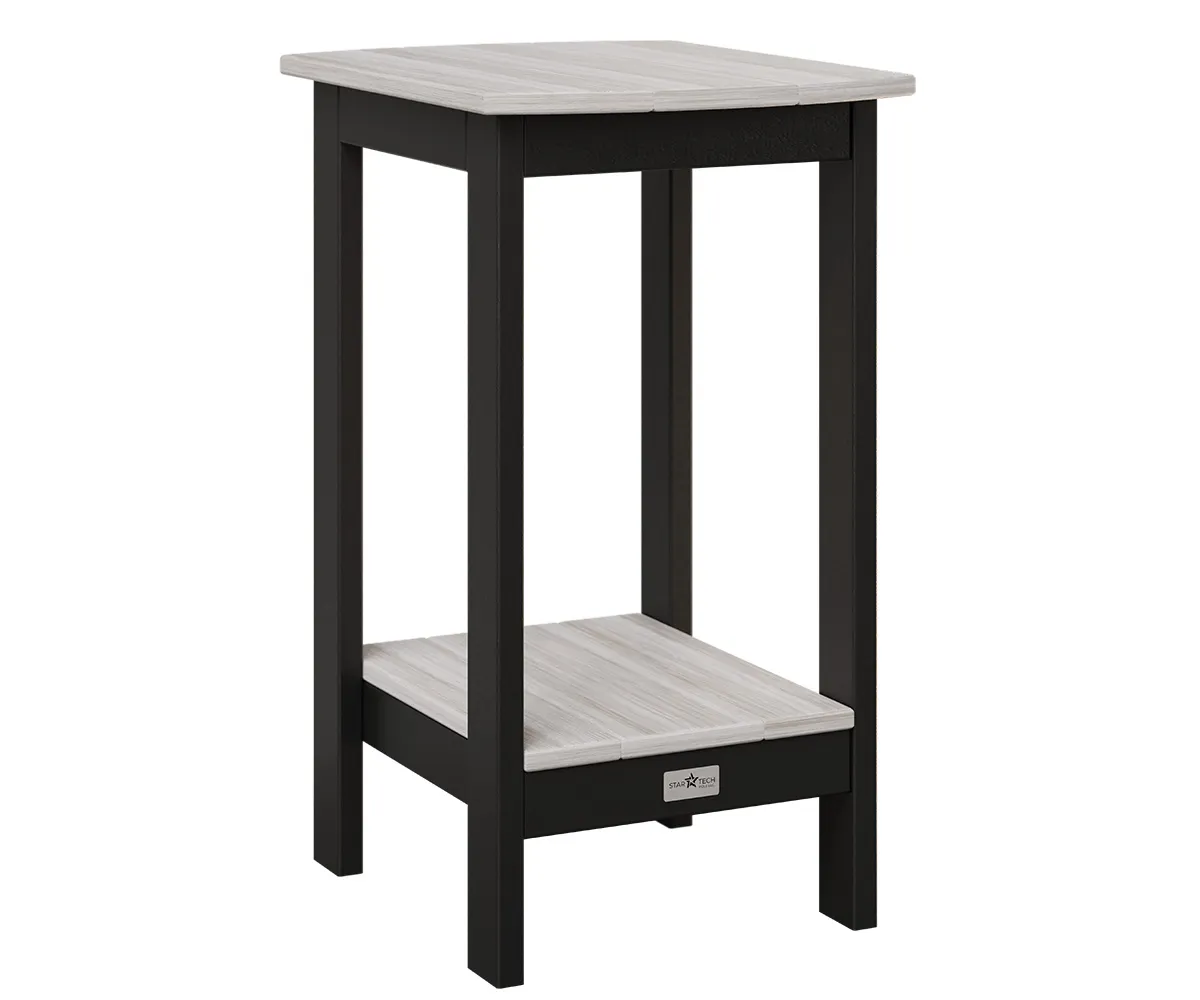 Classic Oval Counter Height End Table