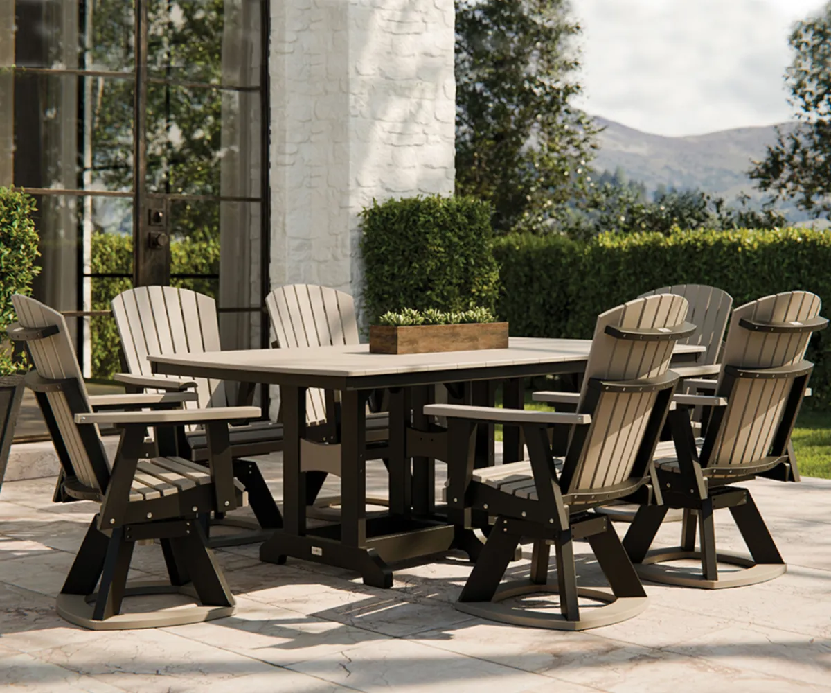72'' Classic Rectangle Table - Dining Height - Image 5