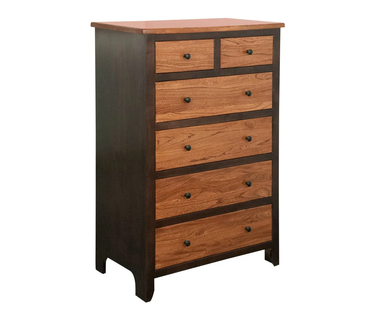 Shaker 6 Drawer Chest - Image 2