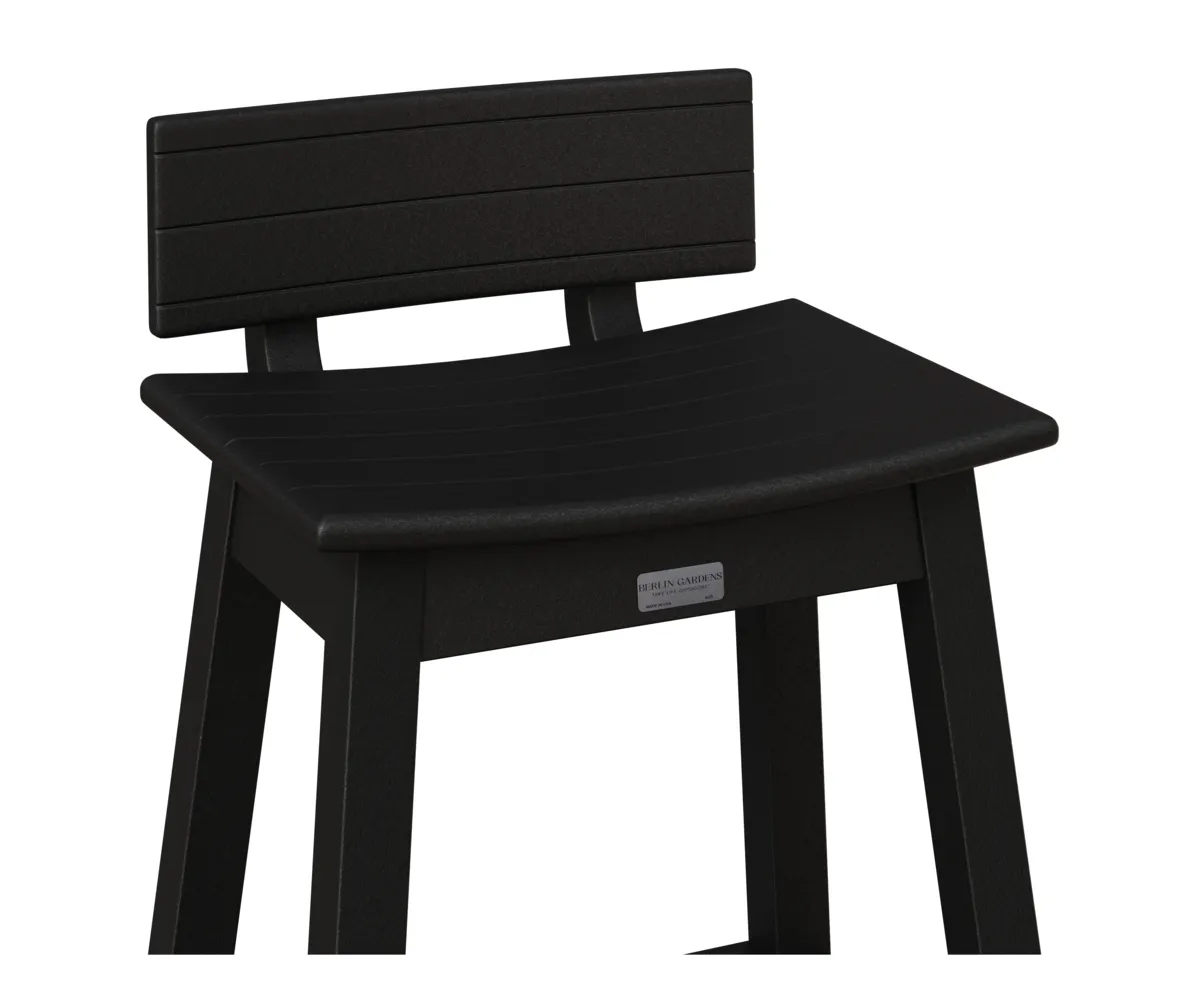Saddle Stool Back Kit