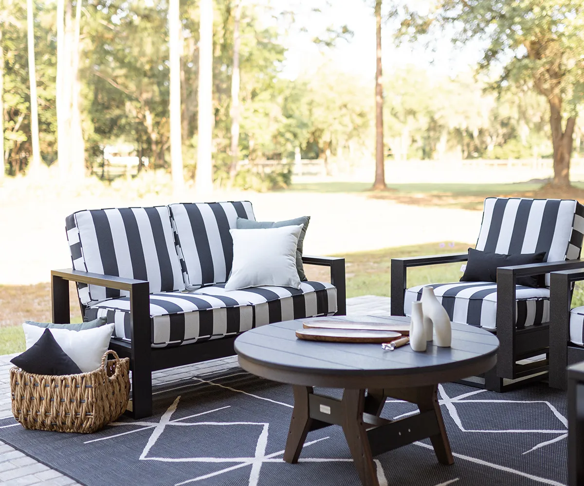 Nordic High Back Loveseat - Image 3