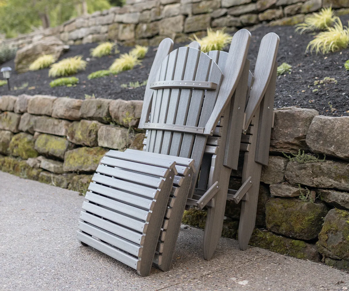 Comfo Back Folding Adirondack Chair - Image 3