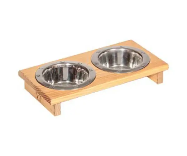 Low Pint Table Diner Double Feeder