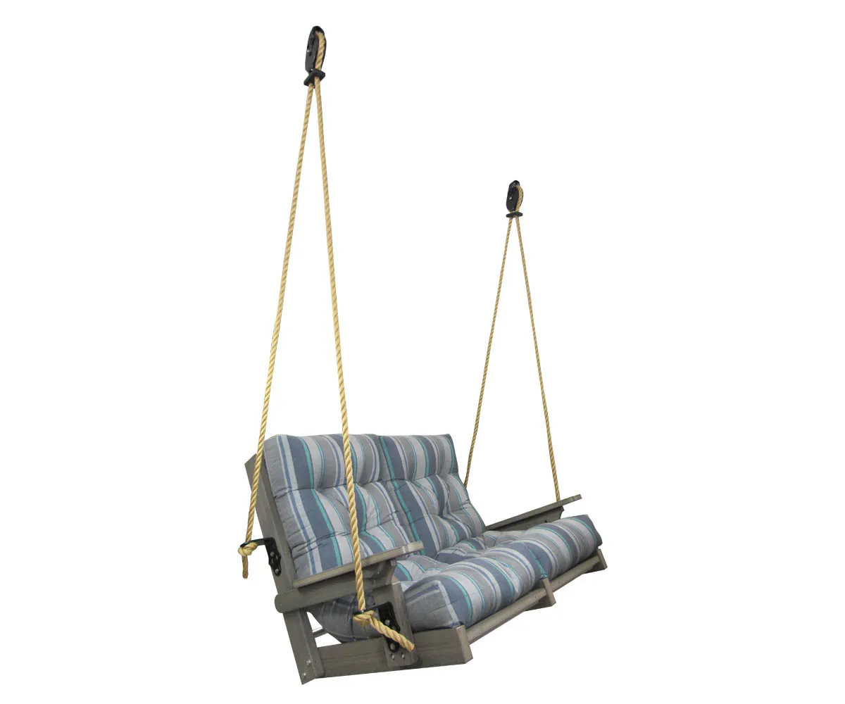 Hi-Back Siesta Loveseat Rope Swing - Image 3