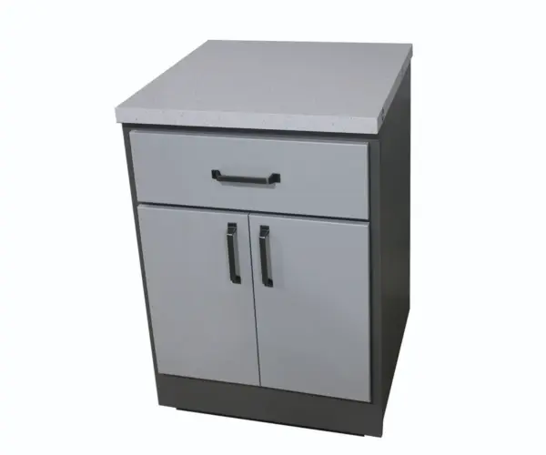 Double Door Cupboard with Single Drawer