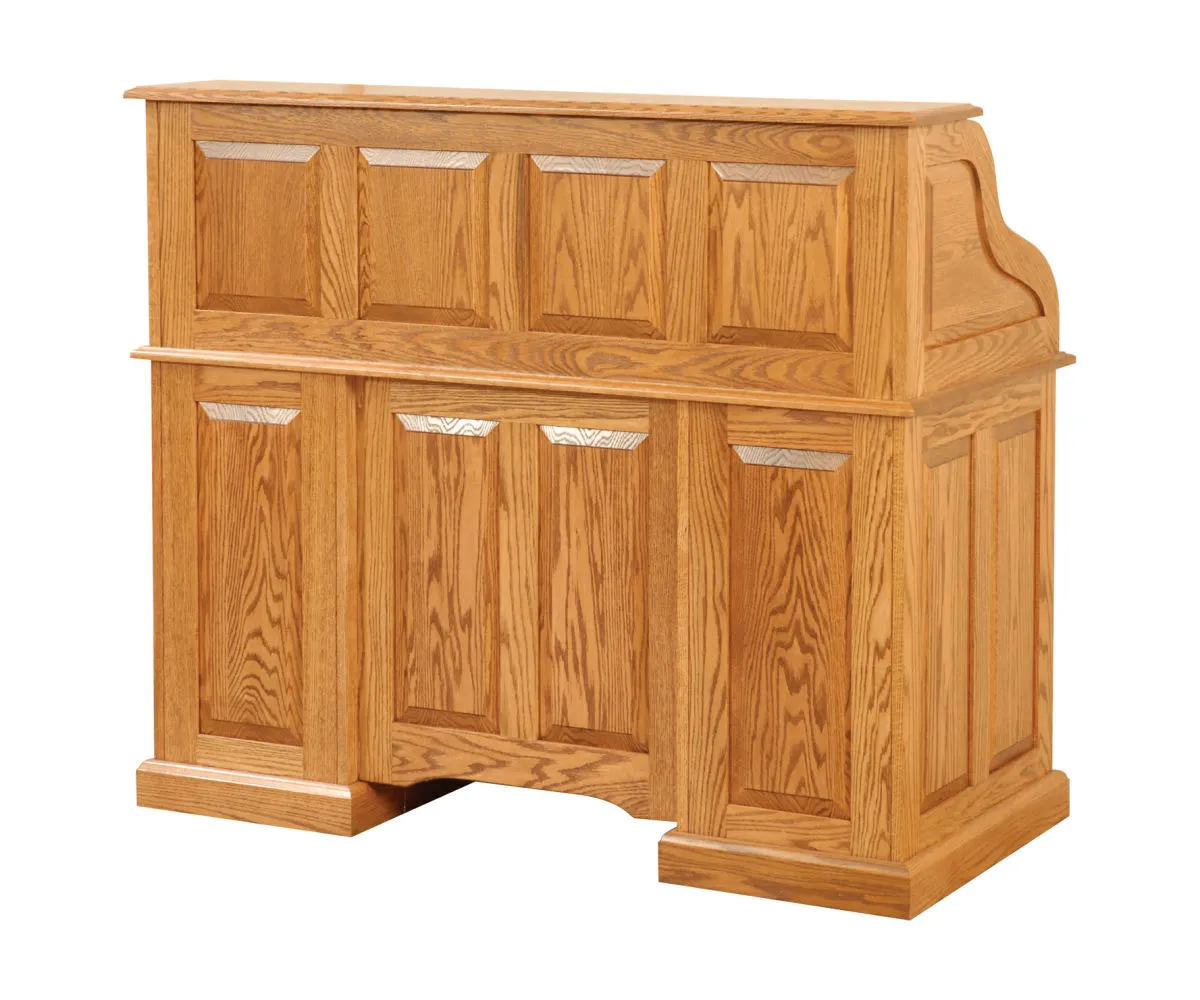 Regancy Rolltop Desk With Base Trim - Image 2