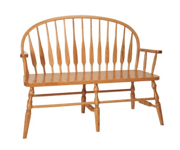 Low Feather Bench