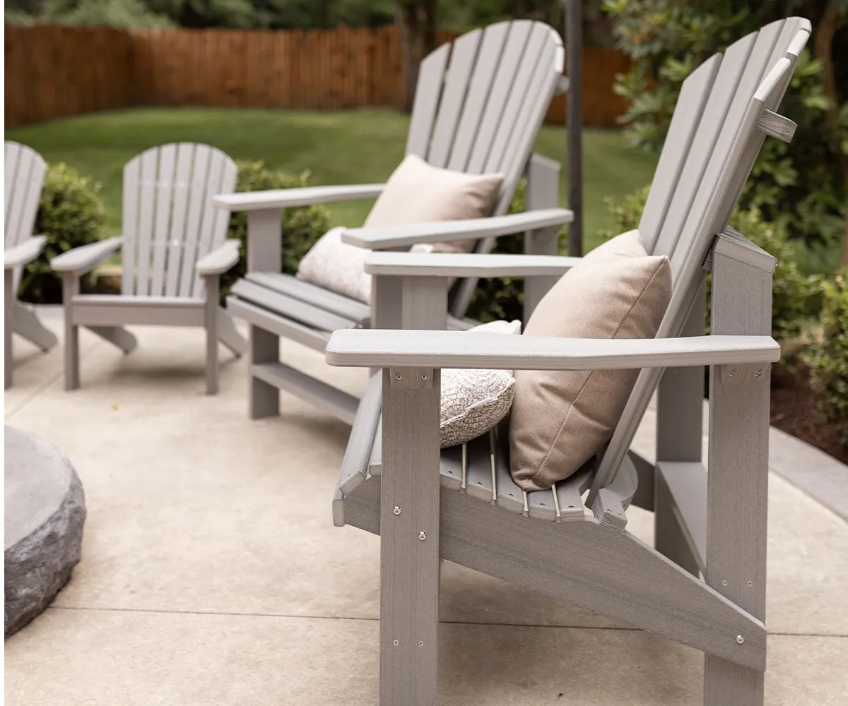Comfo Back Upright Adirondack Chair - Image 4