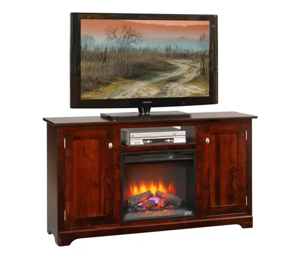 TV Stand with 26" Fireplace