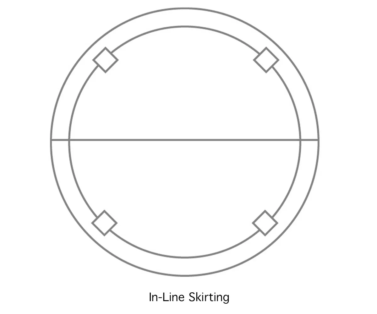 Traditional Round Leg Table - Image 5