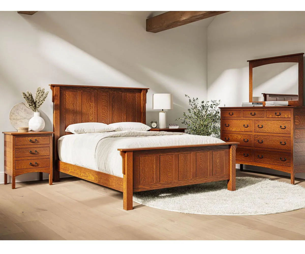 Granny Mission 3 Drawer Nightstand - Image 7