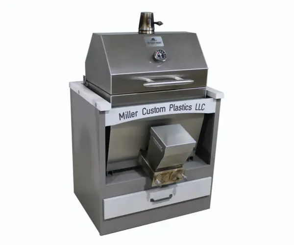 Silver Rocket Grill Cabinet