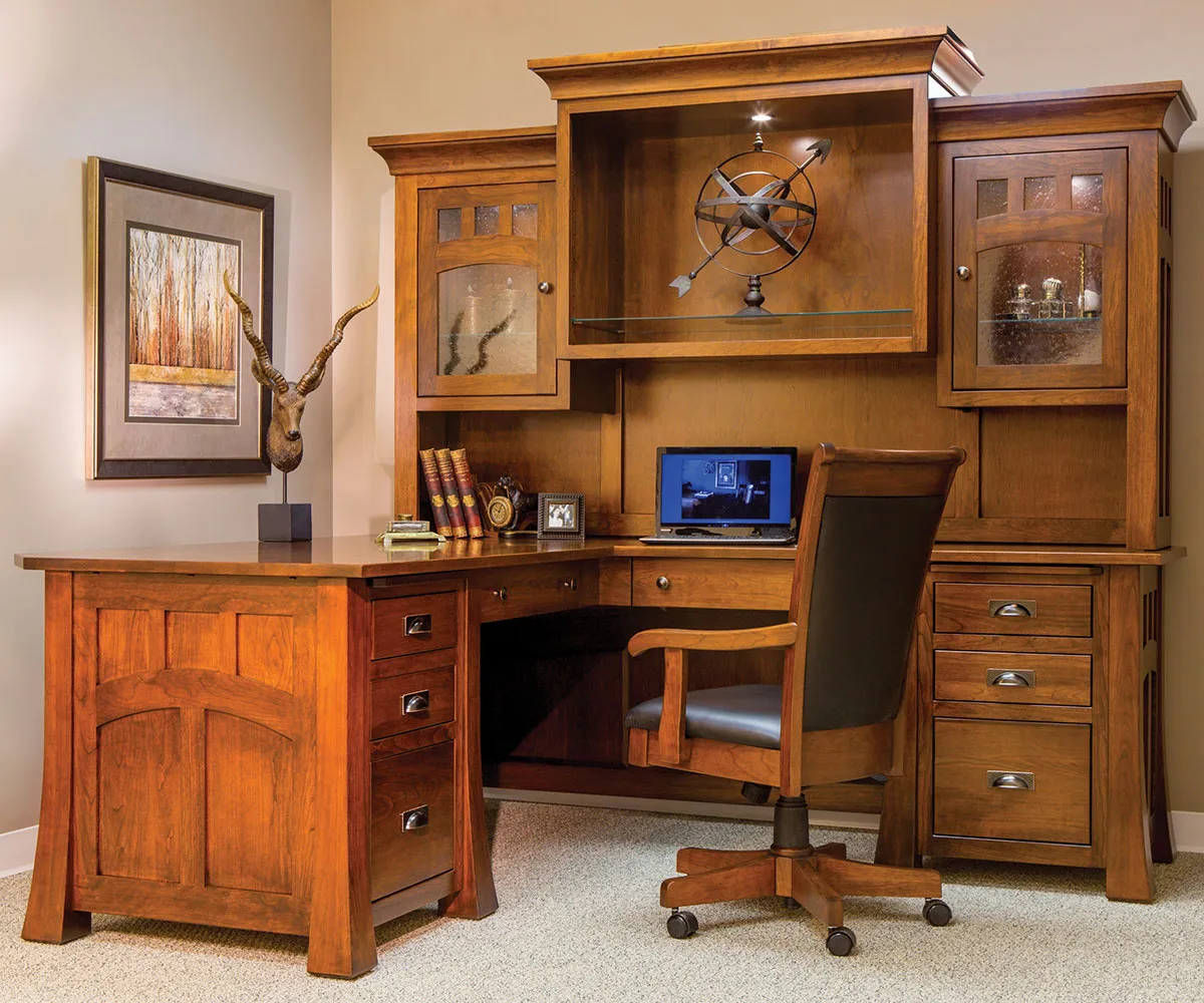Bridgefort Mission Executive Desk - Image 3