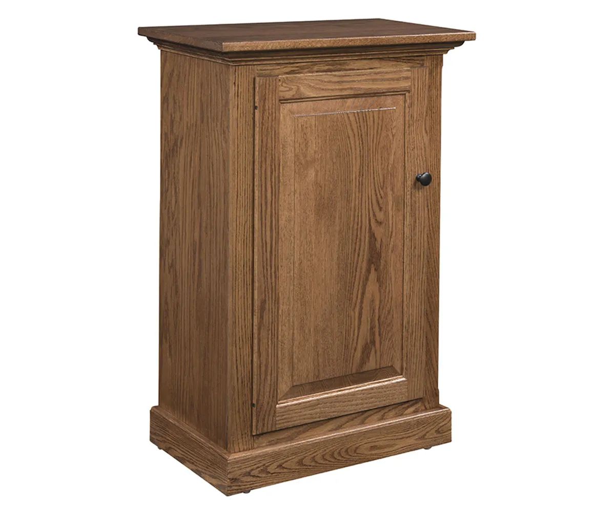 Traditional Single Door 36" Bookcase