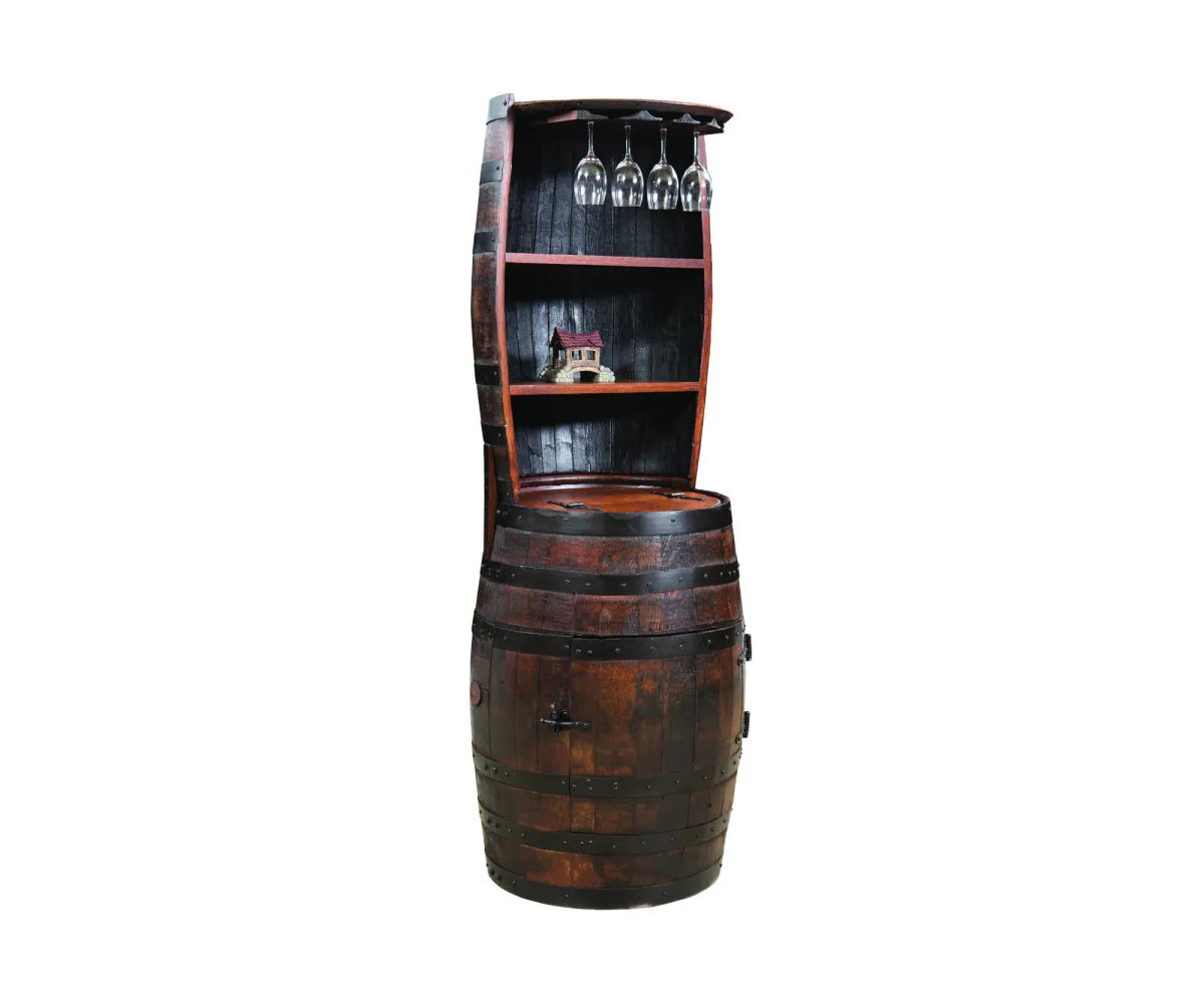 12 Bottle Barrel Hutch - Image 4