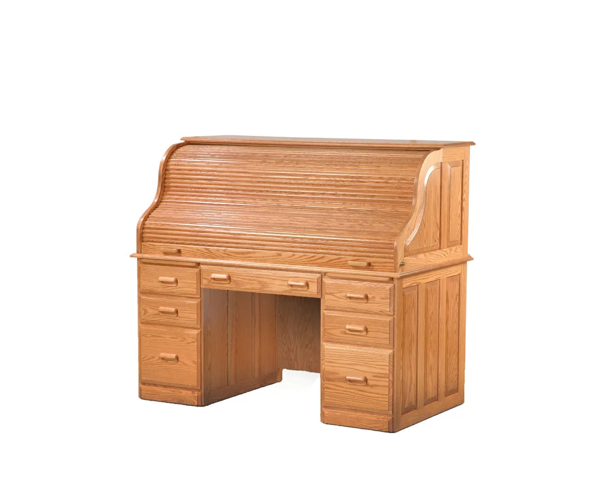Computer Rolltop Desk - Image 2