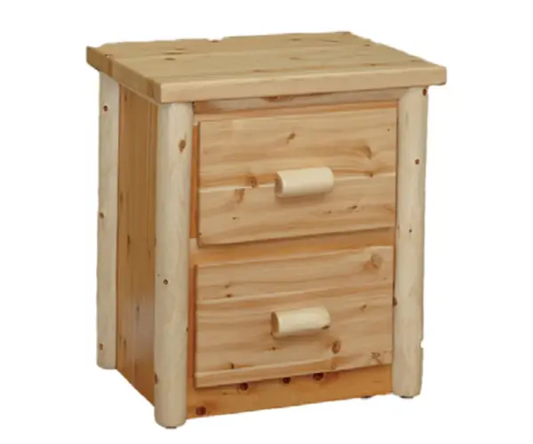 Great Lakes 2 Drawer Night Stand