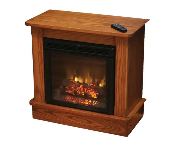 Seneca Media Console with Fireplace