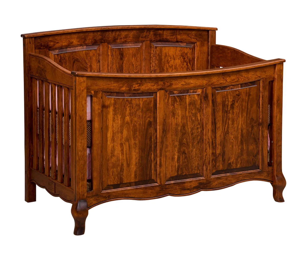 French Country Crib With Panel Option