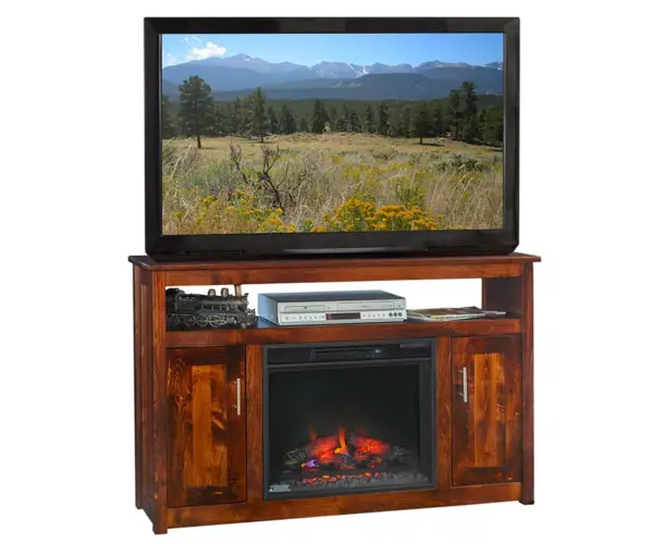 TV Stand with 26" Fireplace
