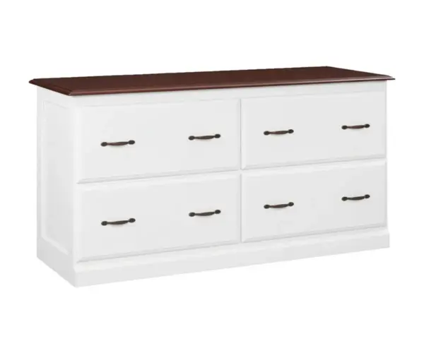Credenza With Lateral File Drawers