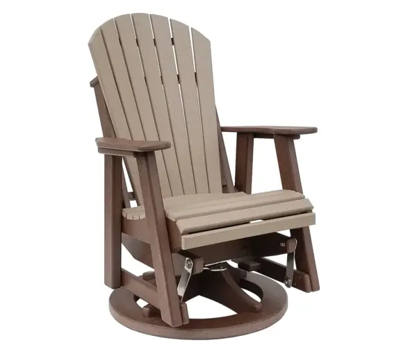 Comfy-Back Swivel Glider