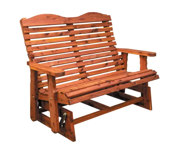 4' Slat Back Glider